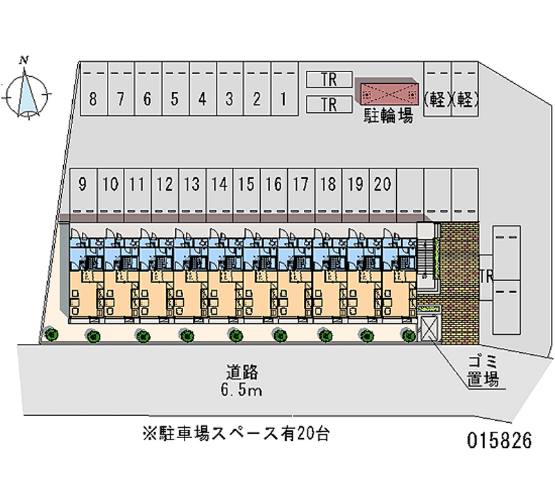 15826月租停车场