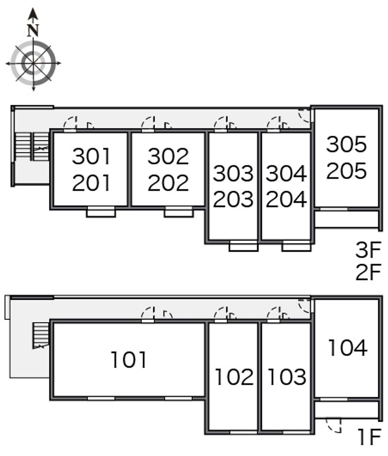 CLEINO Ferio Higashi Nippori Floor plan layout diagram