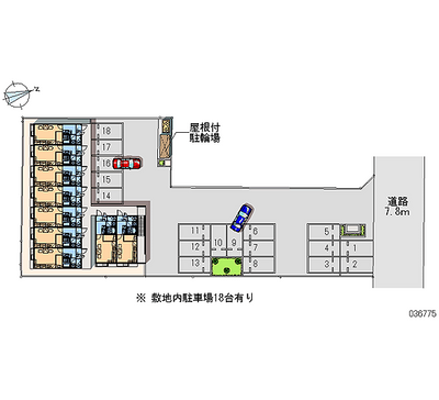 レオパレスＳＢＭ田所 月極駐車場