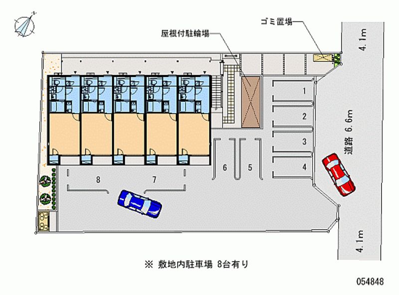 54848月租停車場