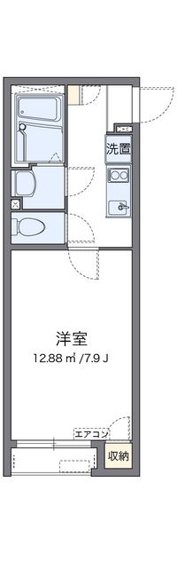 クレイノ中野新橋 間取り図