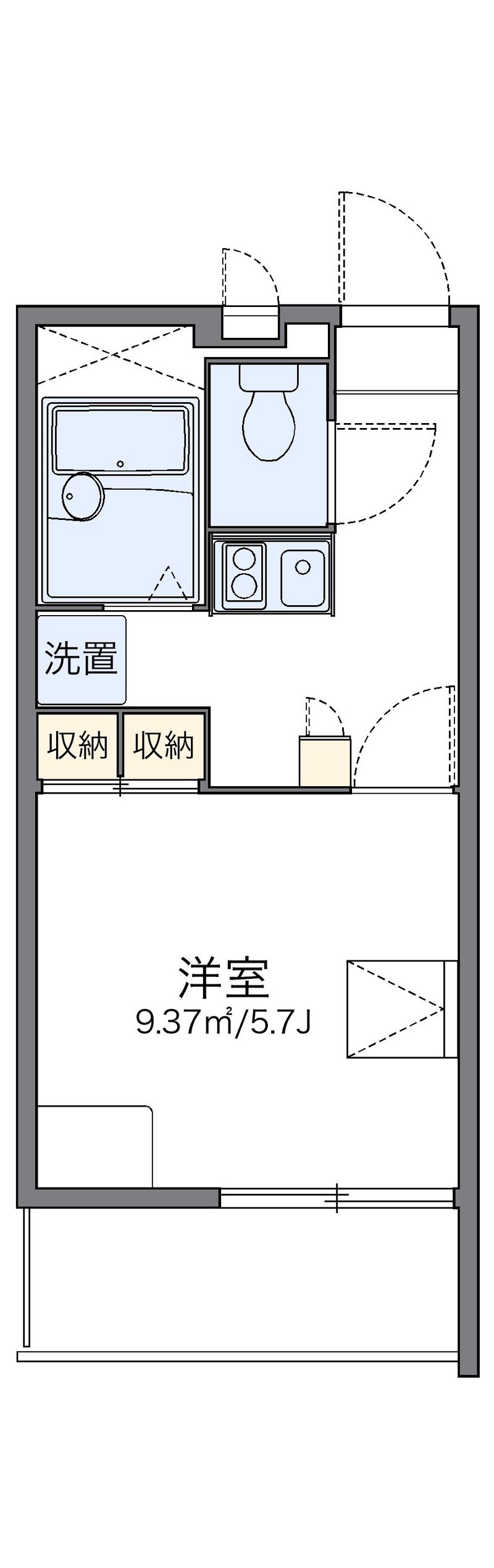 レオパレスＯＲＹＯＵ 間取図