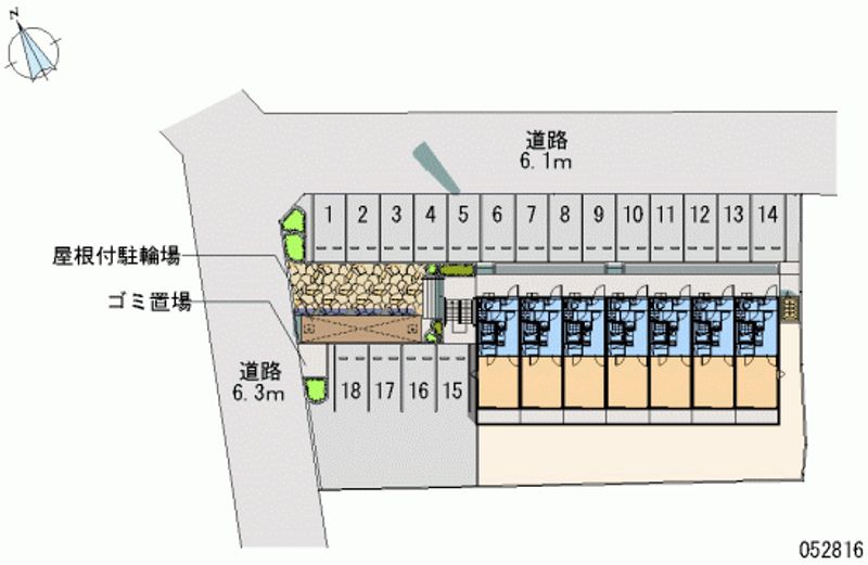 レオネクストリュミエール 月極駐車場