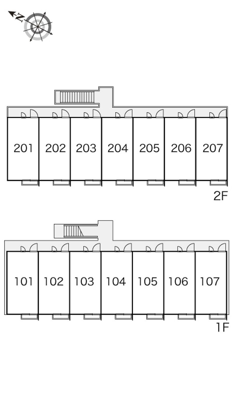 レオパレストゥルヌソル 間取配置図