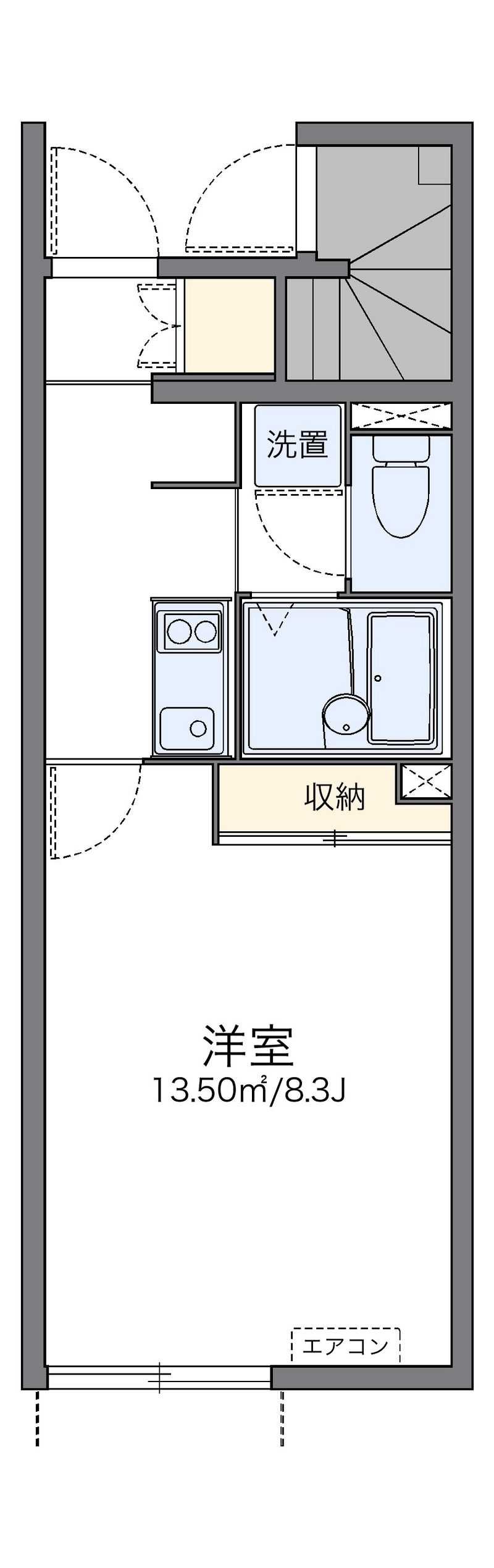 レオネクストことぶき 間取図