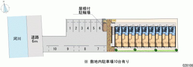 レオパレスマ　シェリー 月極駐車場