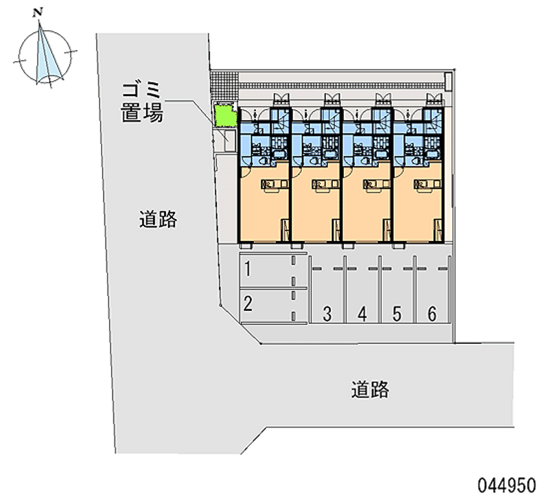 44950 Monthly parking lot