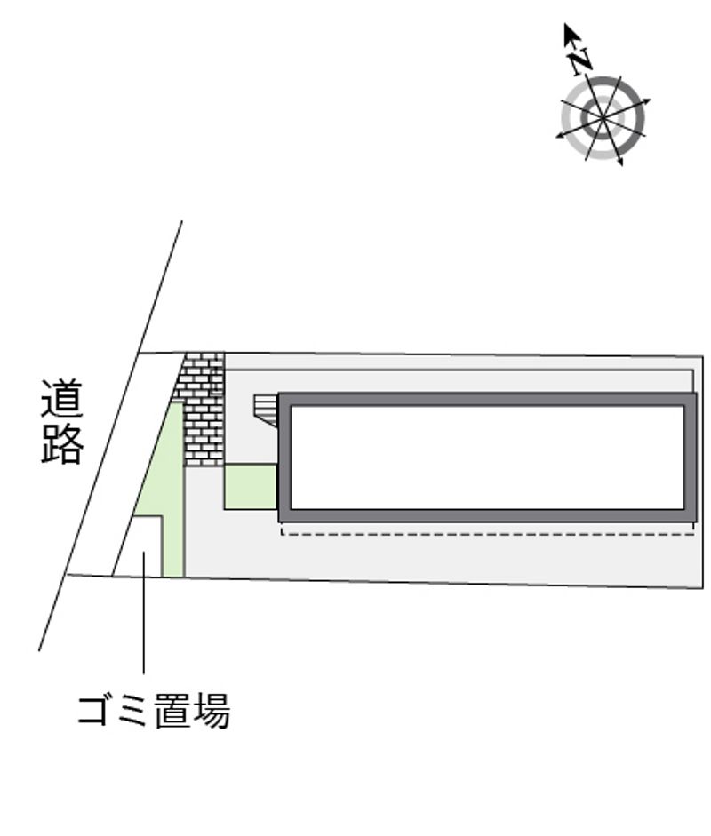 レオパレスＳｕｎｎｙ　Ｓｉｄｅ 配置図