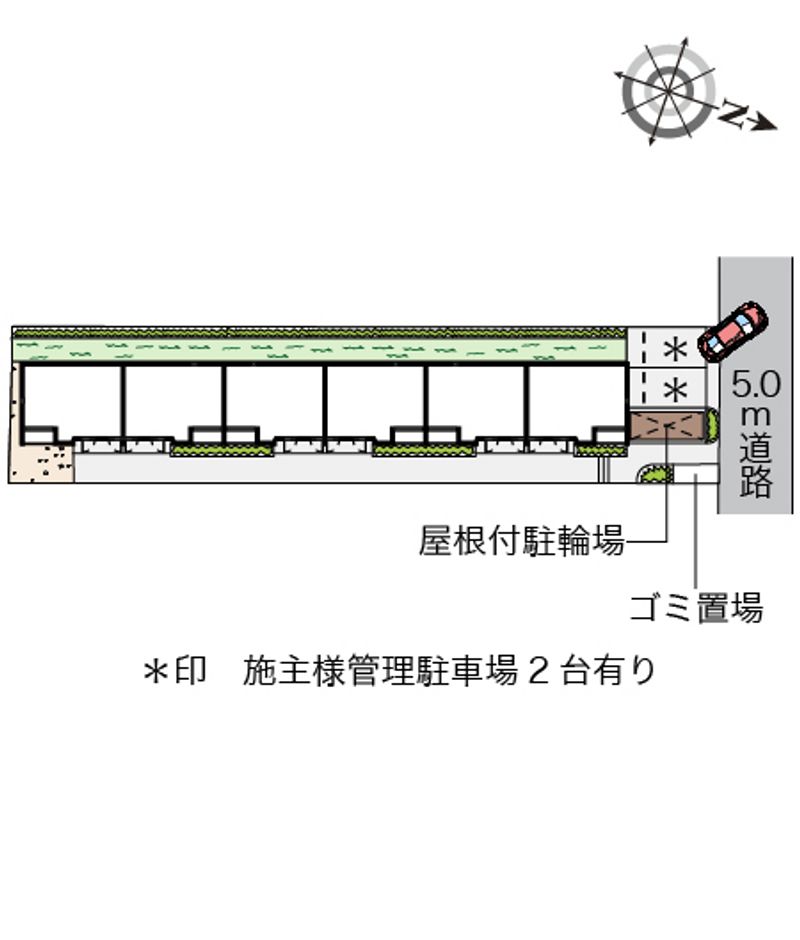 レオネクストエトワール小幡南 配置図