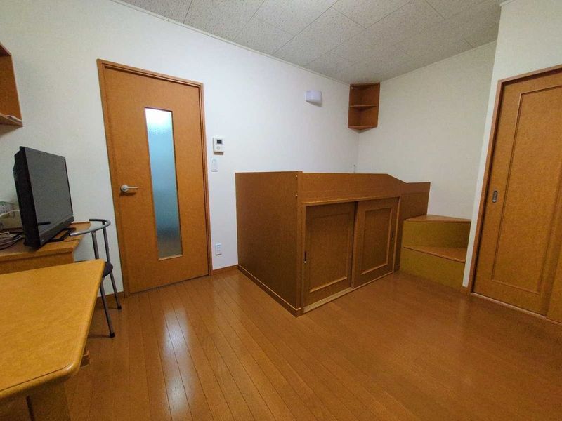 レオパレスパミドール 居間