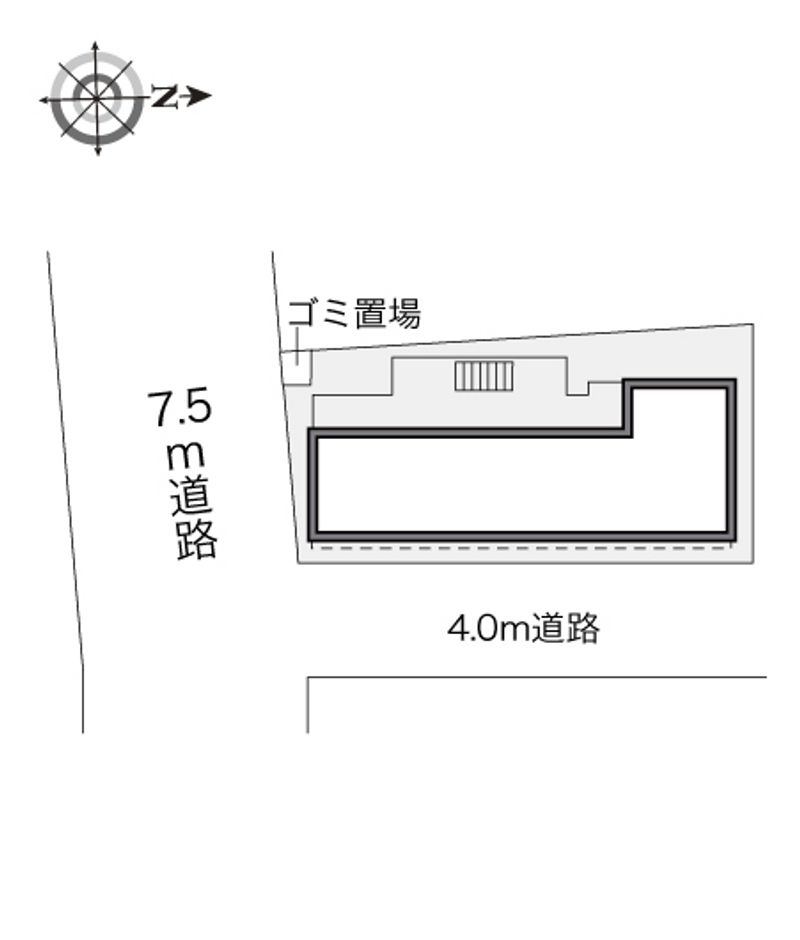 レオパレスサンモール 配置図