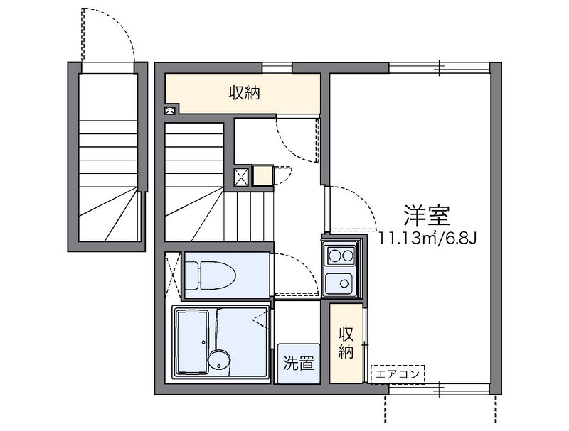 レオネクストライクス豊島園 間取図
