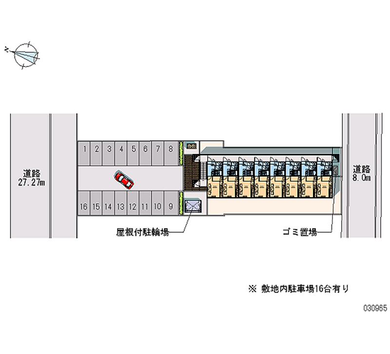 30965 Monthly parking lot