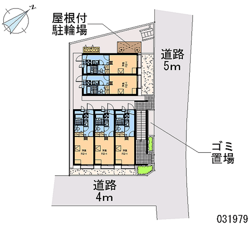 レオパレスモンブラン 区画図
