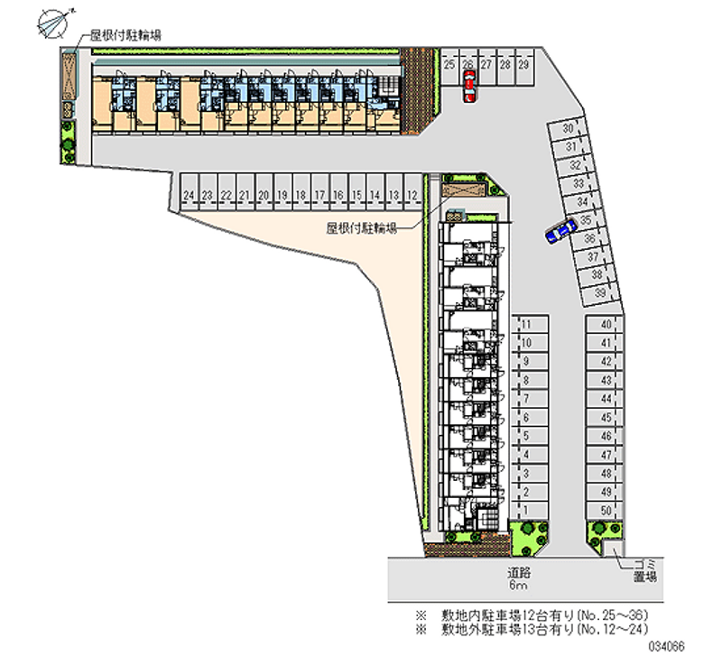 34066 Monthly parking lot