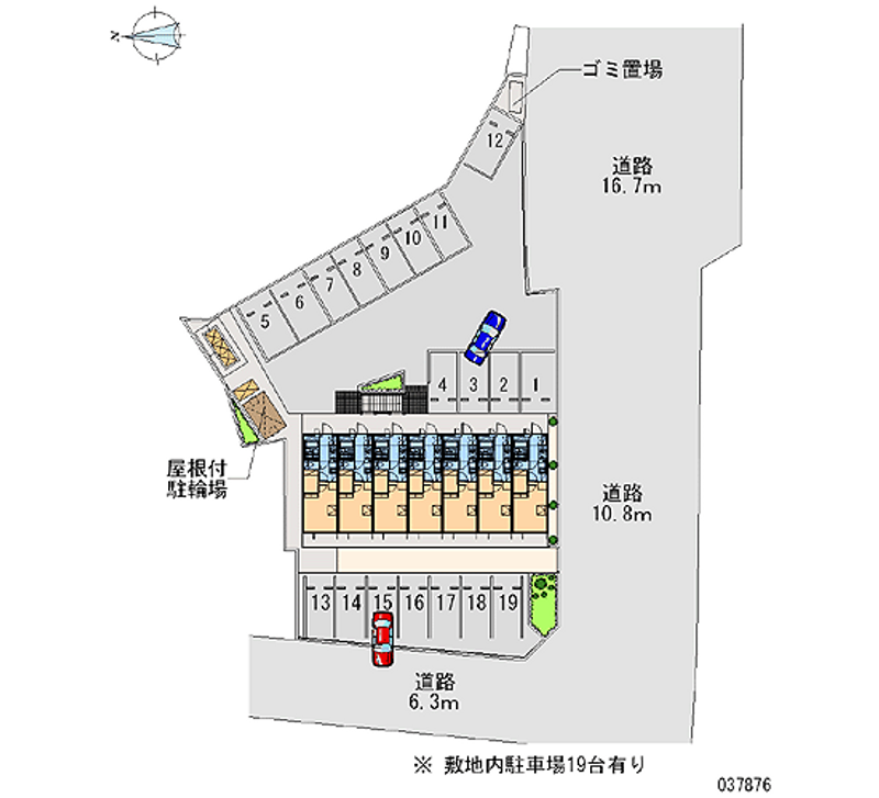 37876月租停車場