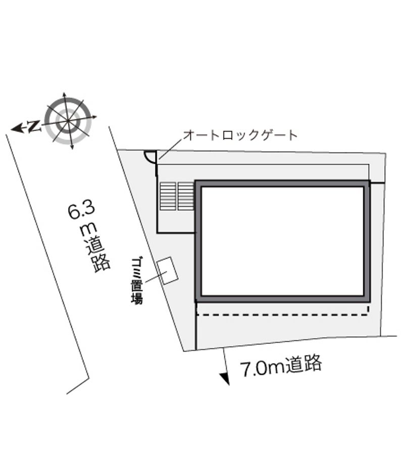 レオパレスすみだ 配置図