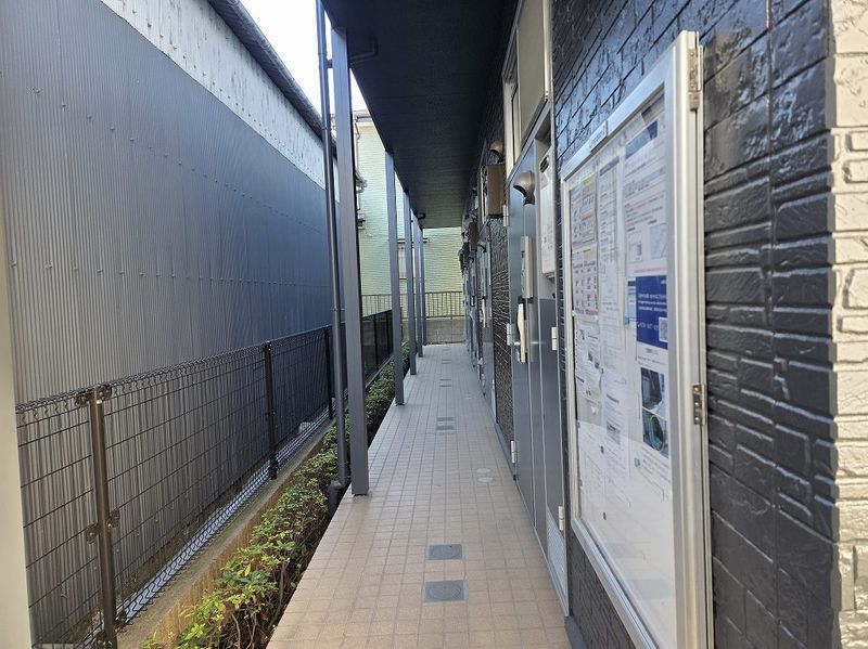 レオパレスタウンコート エントランス