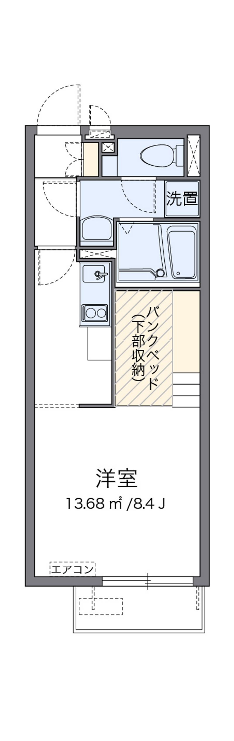 レオネクストスマイルタウンⅡ 間取図