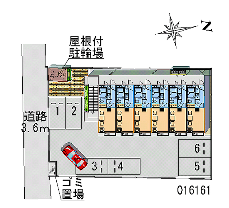 レオパレスＷｅｎｎｅｒＧｒｅｎ 月極駐車場