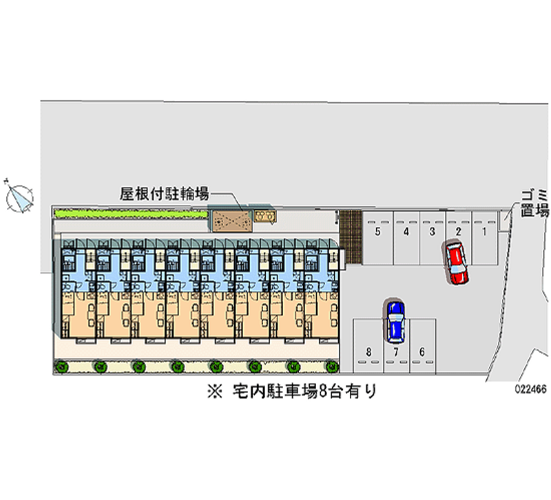 22466月租停車場