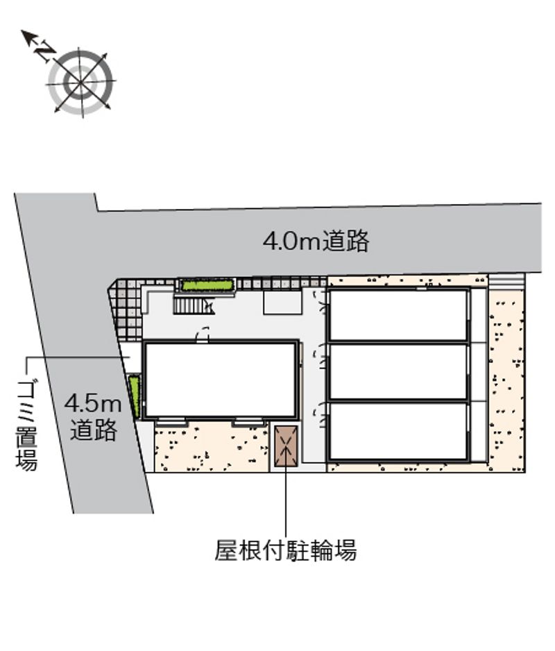 レオネクスト落合南長崎 配置図