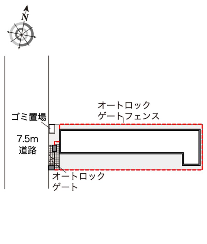 レオネクストアルカディアⅡ 配置図