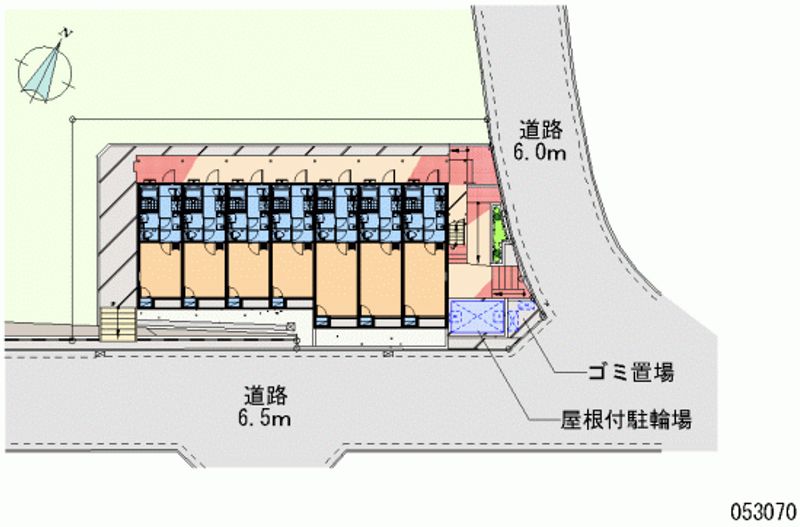 レオネクストグランツ　ハイツ 区画図