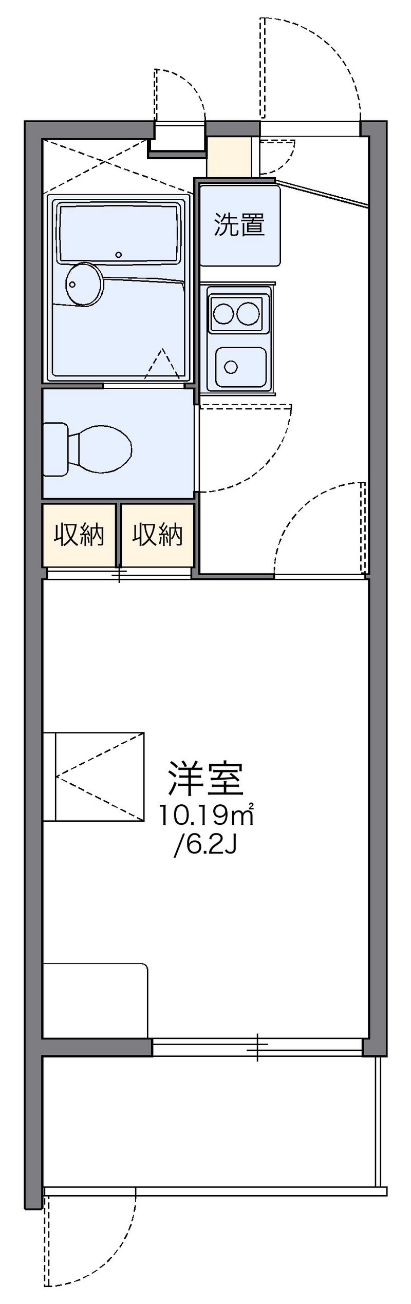 leopalace Harada 평면도