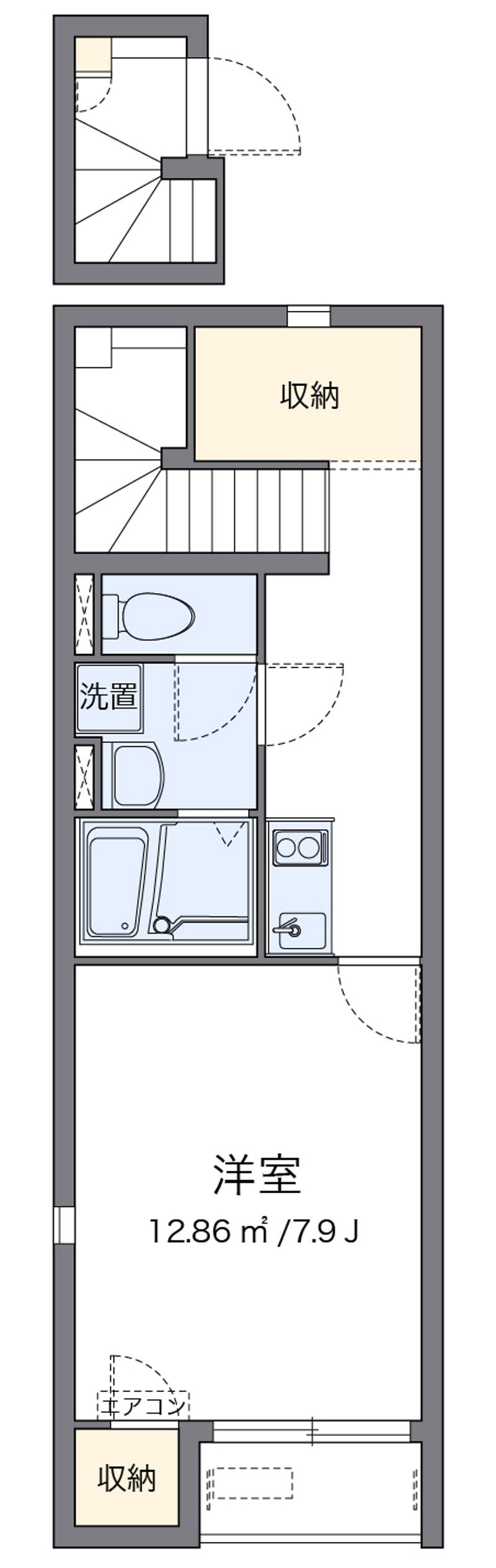 レオネクストしまなみⅡ 間取図
