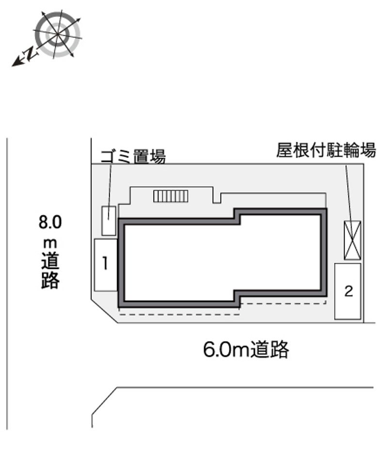 レオパレス虹 配置図