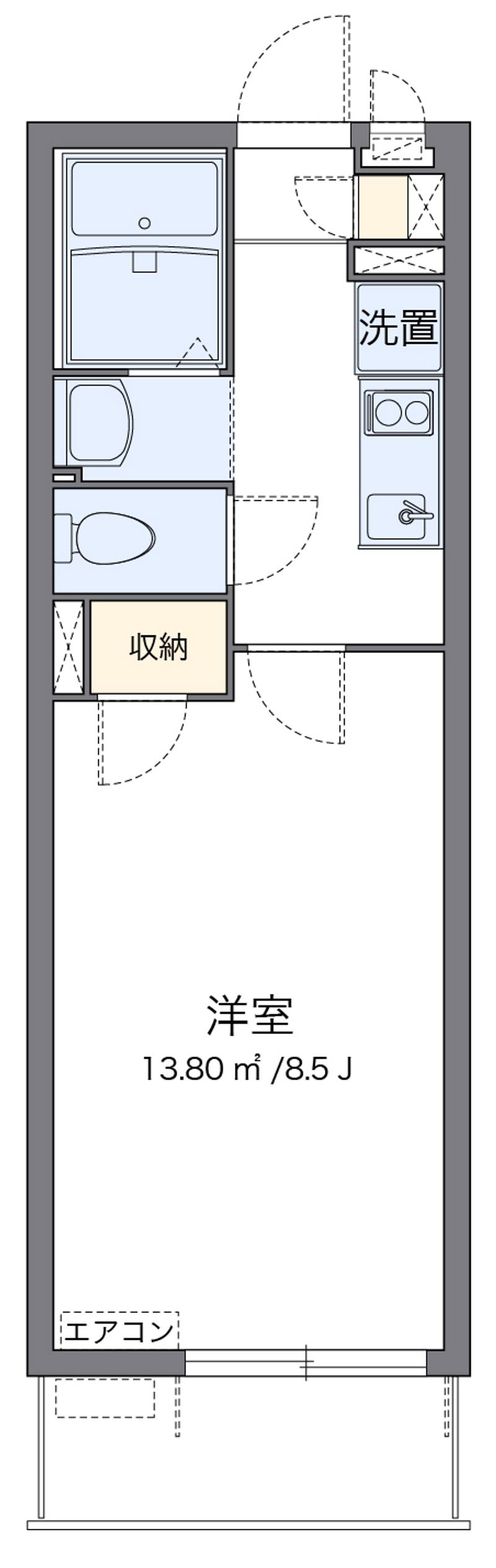 クレイノセレーノ香椎駅東Ⅱ 間取り