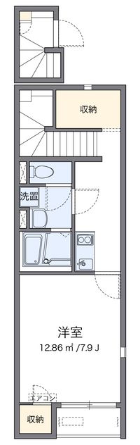 レオネクストフルーリーフ 間取り図