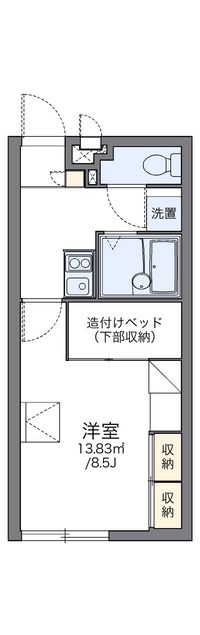 レオパレスＴｏｍｏ 間取り図