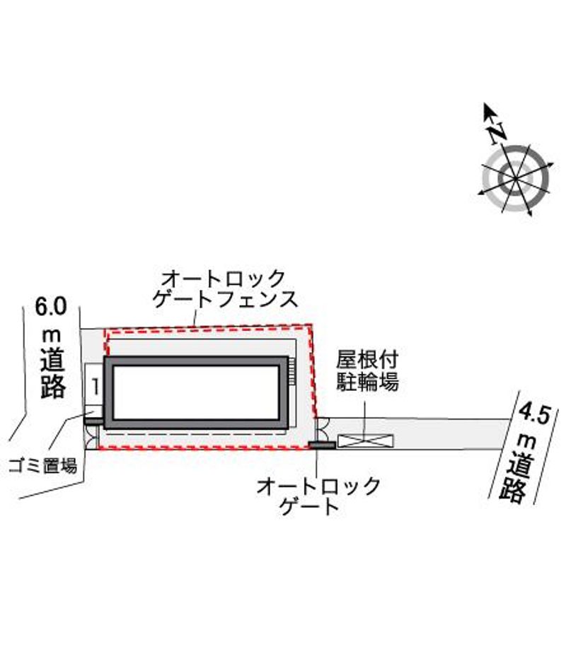 レオパレスアドヴァンス 配置図