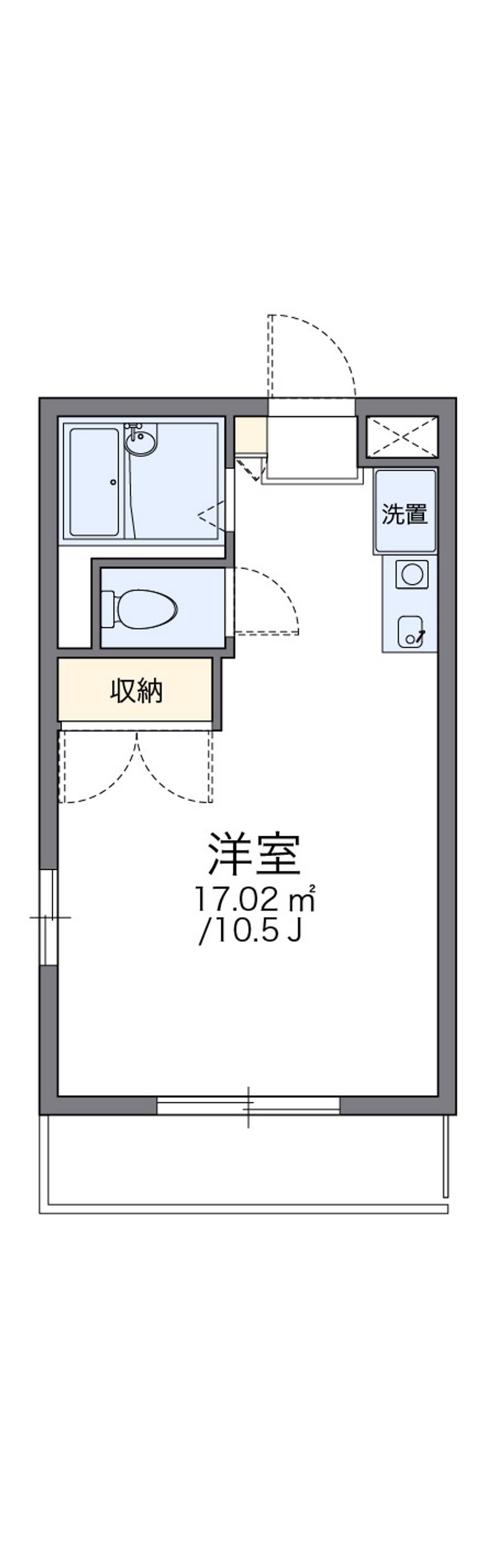 レオパレスＳｏｕｔｈ　Ｆｏｒｅｓｔ 間取図