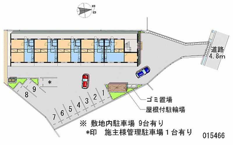 レオパレス凜 月極駐車場