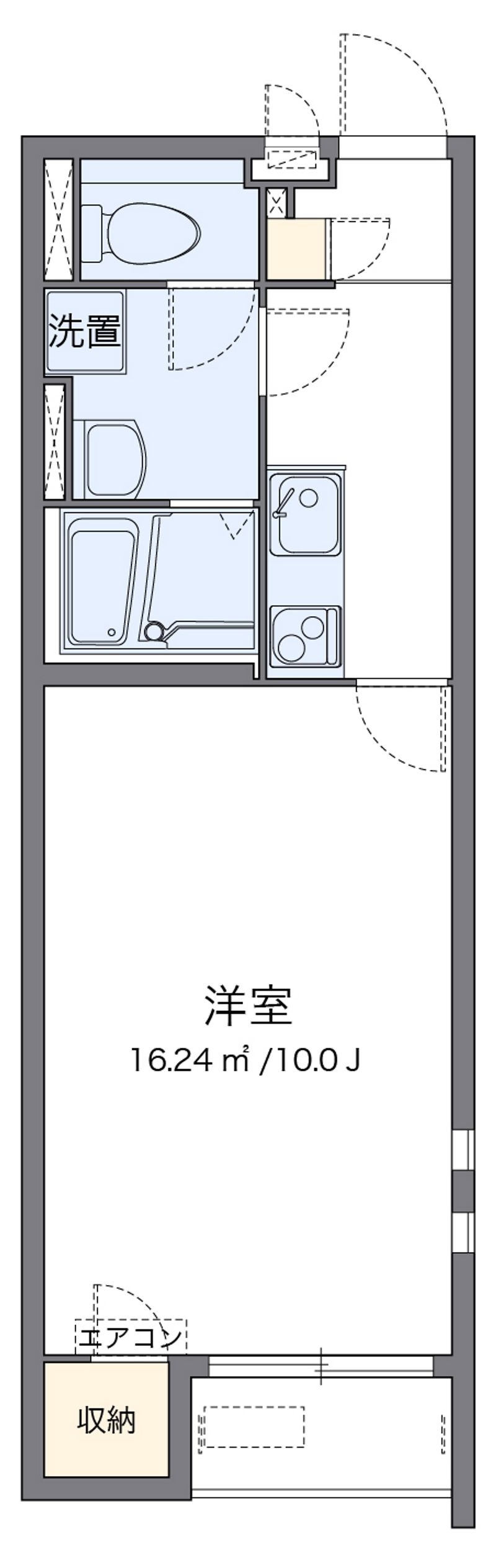 クレイノリアン　Ｋ 間取図