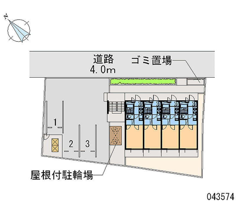 レオパレス住吉 月極駐車場
