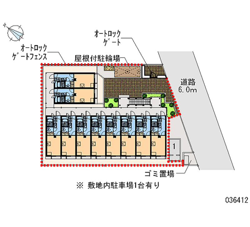 区画図