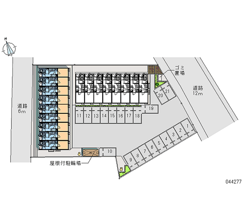 44277 bãi đậu xe hàng tháng