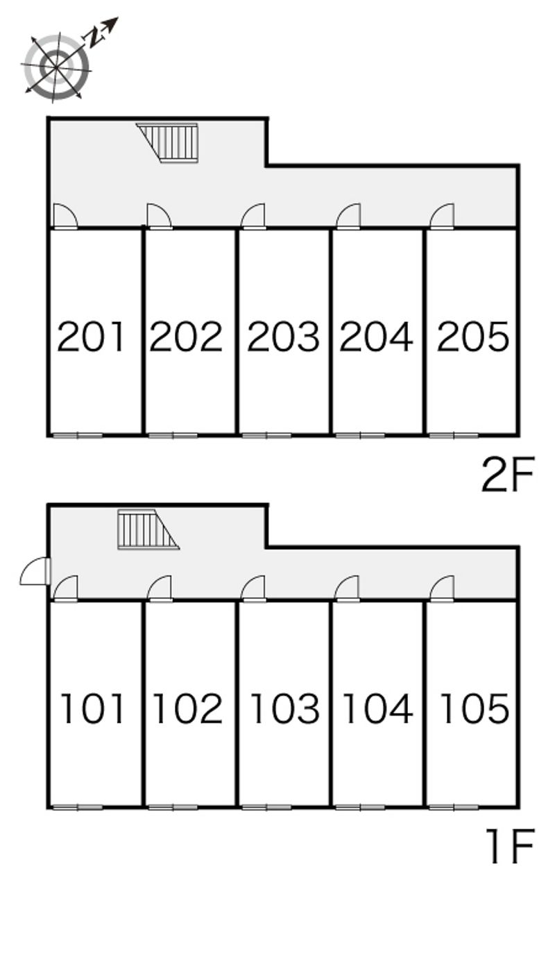 レオパレスアビテ 間取配置図