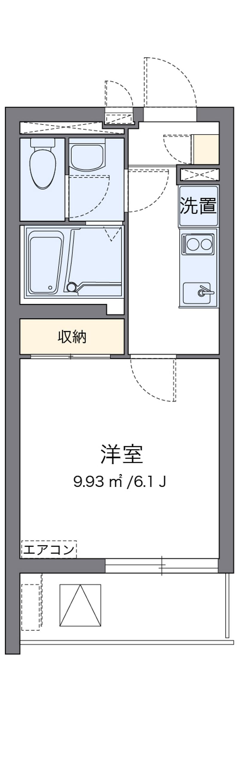 クレイノのぞみＡ 間取図