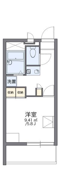 レオパレスリトルハウス 間取り図