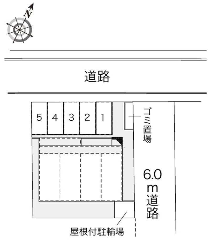レオパレスヴィクトリー 配置図