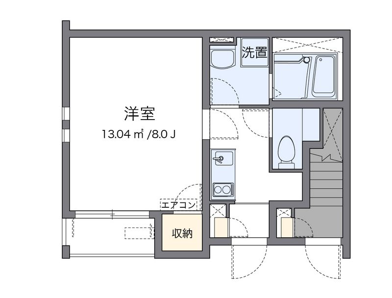 クレイノエタールⅡ 間取図