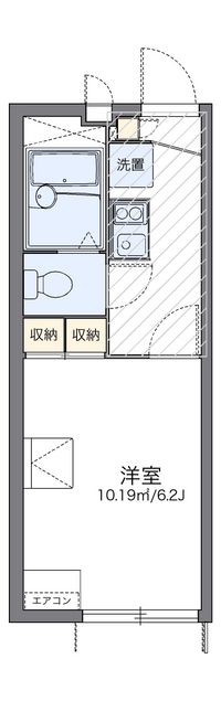 レオパレス西阿弥陀寺２００９ 間取り図