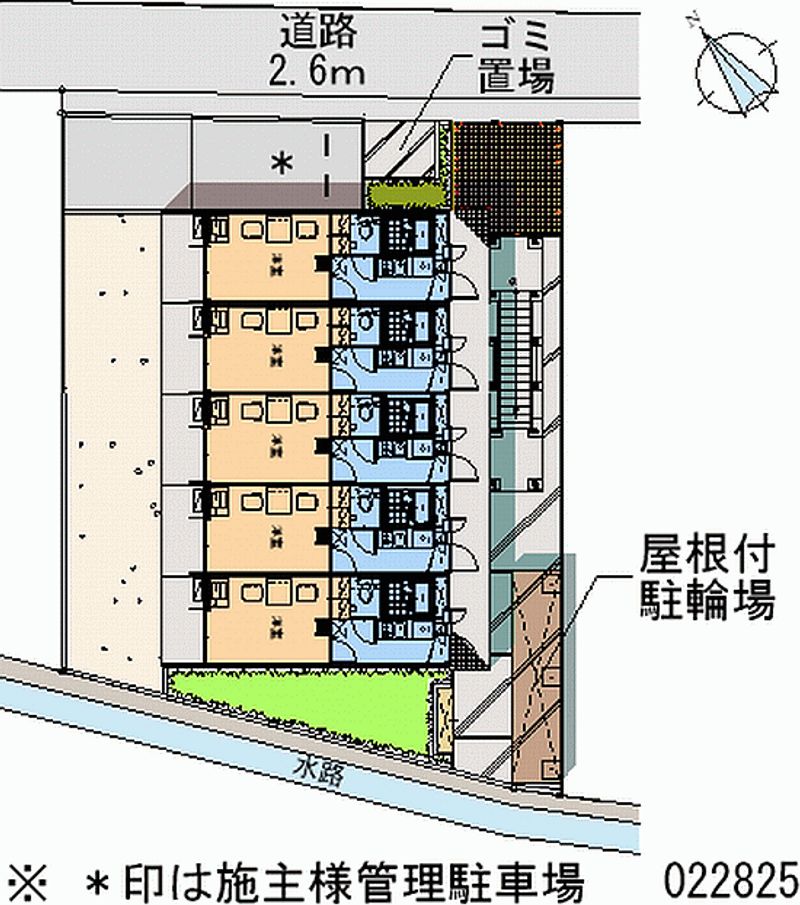 レオパレスＫＴⅡ 区画図