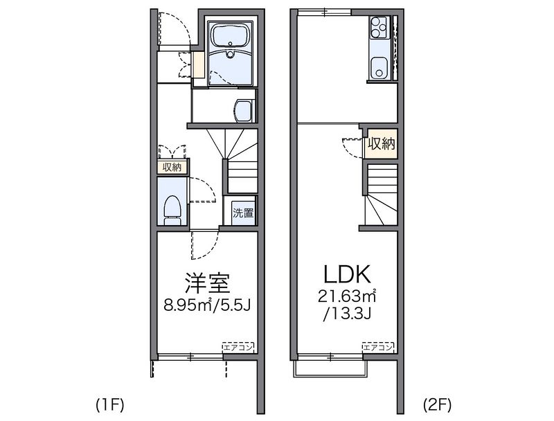 レオネクストスマイル横浜 間取図