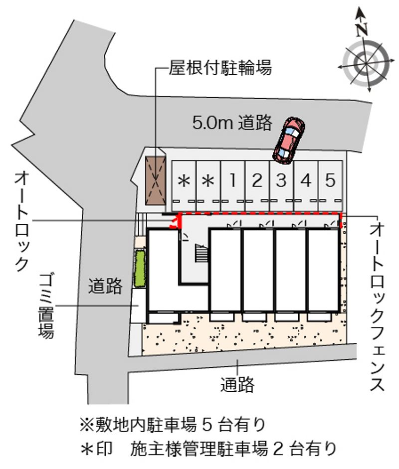 ミランダプレジールＭ 配置図